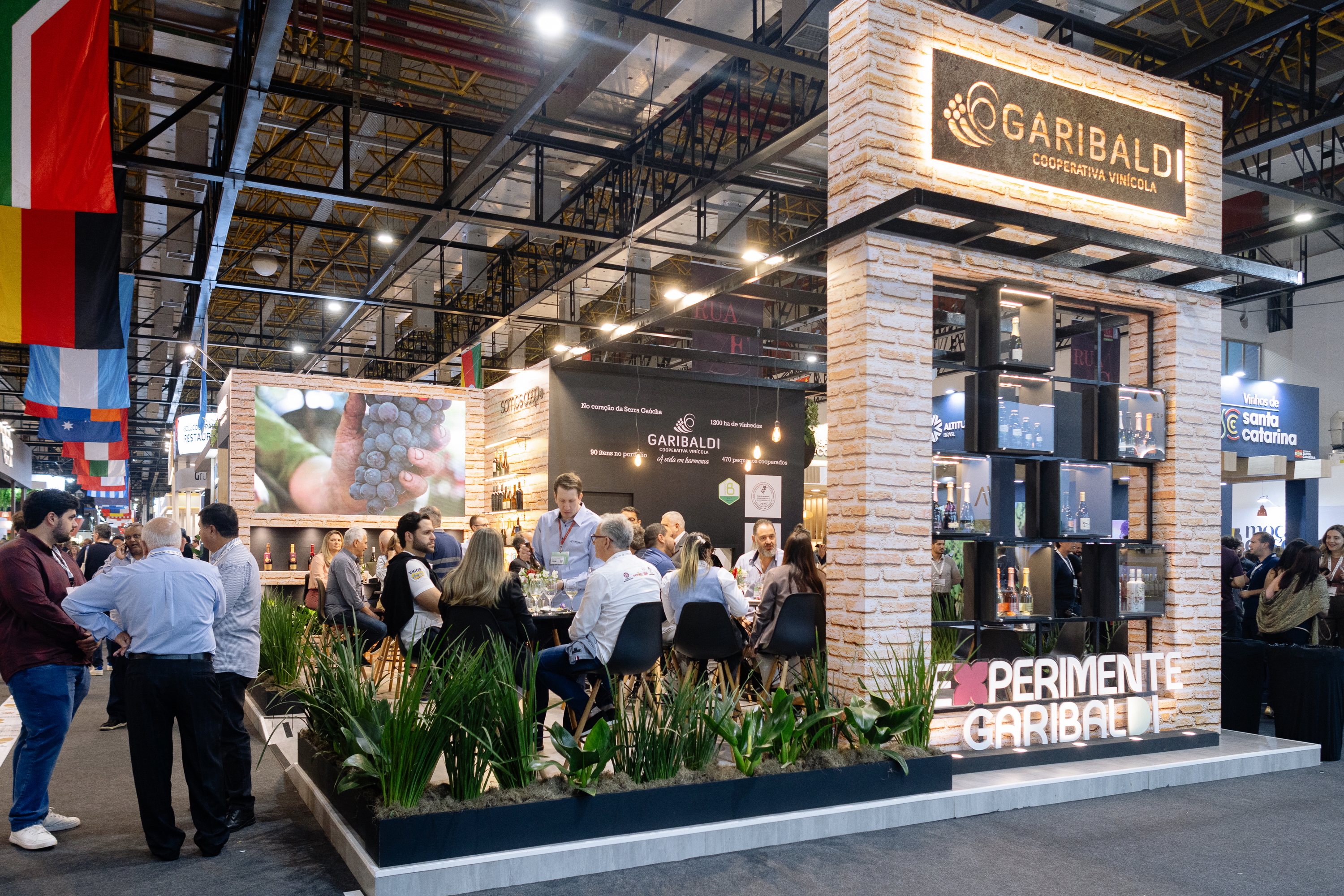 Cooperativa Vinícola Garibaldi apresentou novidades na ProWine São Paulo - Crédito: Rodi Goulart