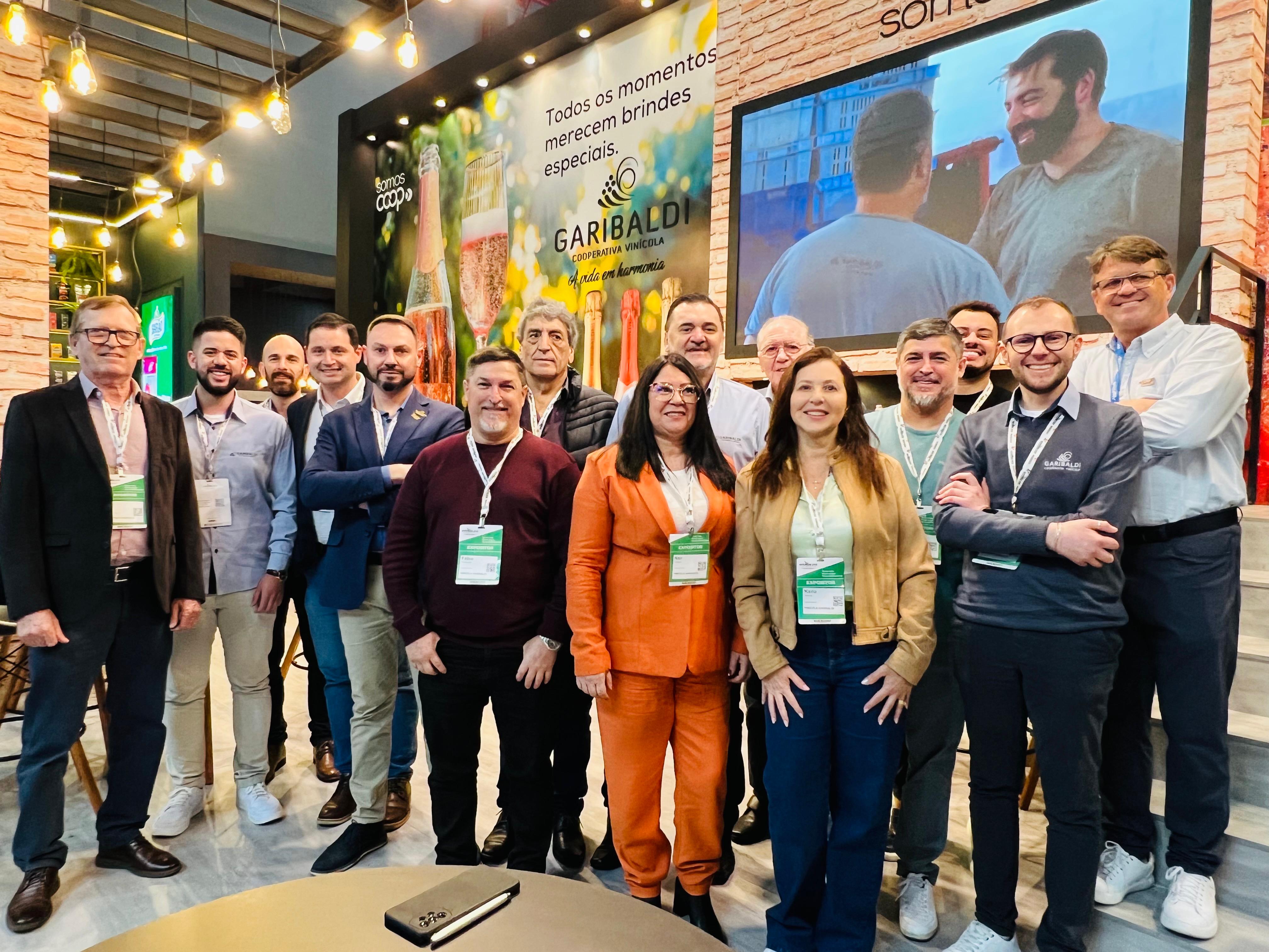 Cooperativa Vinícola Garibaldi comemora participação na Expoagas Crédito: Exata Comunicação, Viviane Somacal