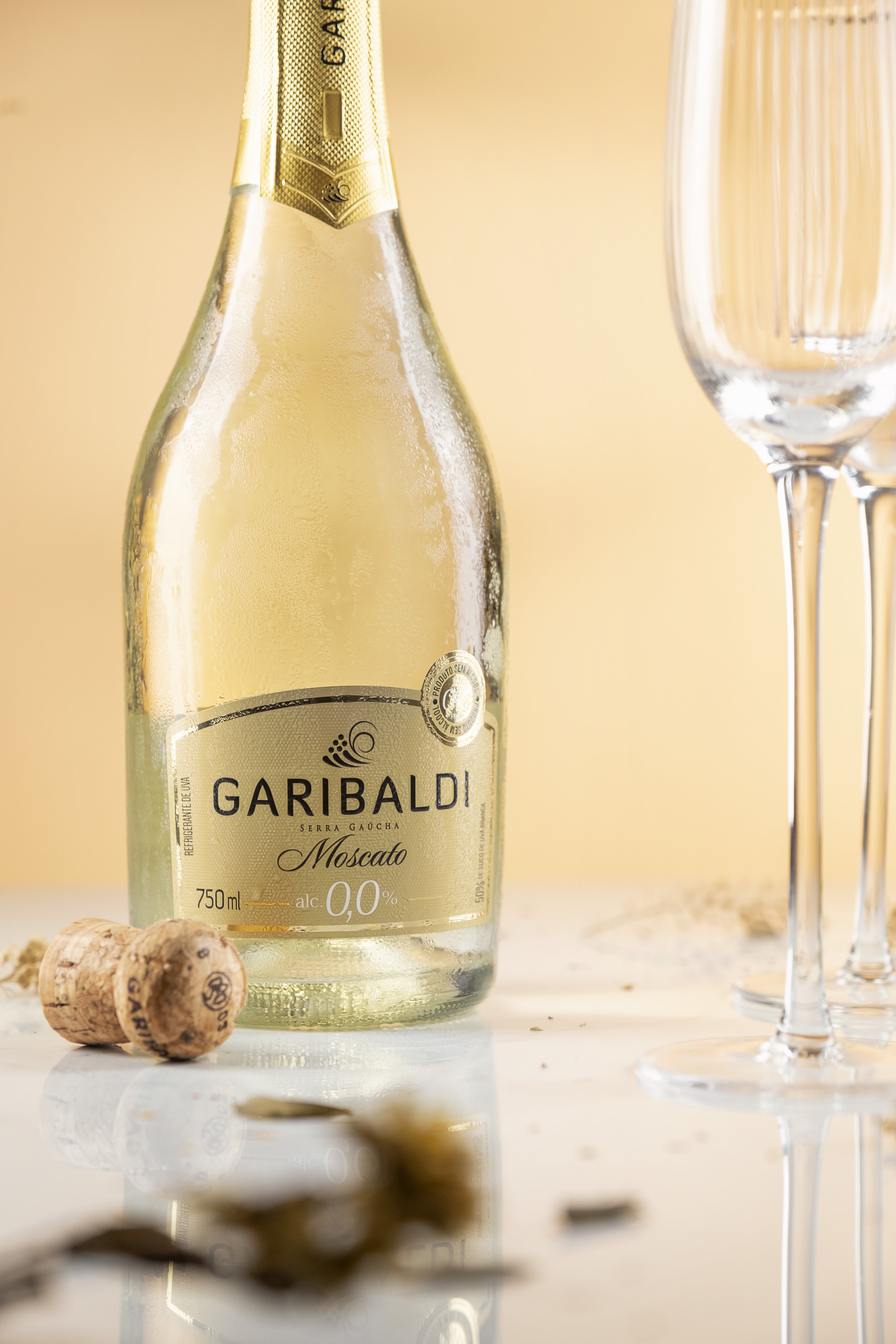 Moscato Zero é uma das novidades da Cooperativa Vinícola Garibaldi para a ExpoApras Moscato Zero é uma das novidades da Cooperativa Vinícola Garibaldi para a ExpoApras